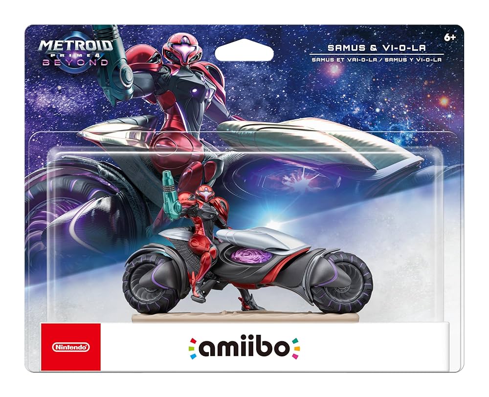 Amazon.com: amiibo- Samus & Vi-O-La - Metroid Prime4: Beyond